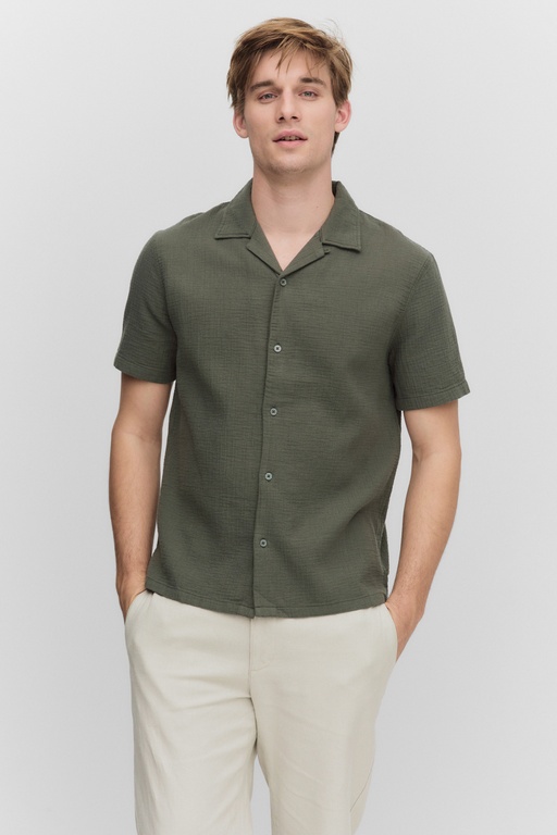 André shirt DK GREEN